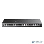 TP-Link SG2016P Коммутатор JetStream Smart с 16 гигабитными портами (8 портов PoE+)