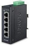 1000467448 ISW-500T коммутатор для монтажа в DIN рейку/ IP30 Compact size 5-Port 10/100TX Fast Ethernet Switch (-40~75 degrees C)