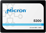1000559401 Твердотельный накопитель Micron SSD 5300 MAX, 3840GB, 2.5" 7mm, SATA3, 3D TLC, R/W 540/520MB/s, IOPs 95 000/34 000, TBW 24528, DWPD 3.5 (5 лет)