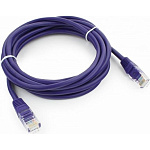 11001992 Патч-корд UTP Cablexpert PP12-3M/V кат.5e, 3м, литой, многожильный (фиолетовый)