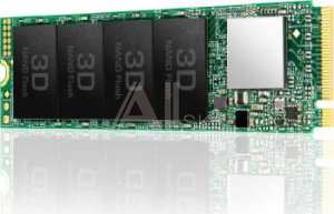1160582 Накопитель SSD Transcend PCIe 3.0 x4 256GB TS256GMTE110S 110S M.2 2280 0.2 DWPD