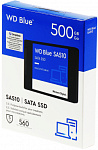 Накопитель SSD WD SATA-III 500GB WDS500G3B0A Blue SA510 2.5"