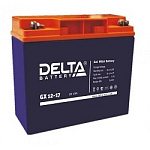 1363856 Delta GX 12-17 (17 А\ч, 12В) свинцово- кислотный аккумулятор