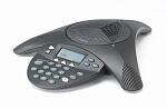 7000008905 Терминал аудиоконференцсвязи/ SoundStation2 (analog) conference phone with display. Non-expandable. Includes 220V-240V AC power/telco module, power