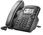 1000459763 Телефонный аппарат/ VVX 301 6-line Desktop Phone with HD Voice. POE. Ships without power supply and factory disabled media encryption.