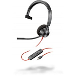 3345220344 BlackWire 3310-M USB-C - проводная гарнитура для ПК с шумоподавлением (моно, USB-C, MS Teams)