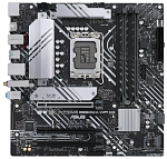 ASUS PRIME B660M-A WIFI D4, LGA1700, B660, 4*DDR4, DP+ 2* HDMI, SATA3 + RAID, Audio, Gb LAN, USB 3.2*6, USB 2.0*6, COM*1 header, LPT*1 header (w/o cab