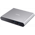 1000717210 Коммутатор ATEN 2-Port USB-C Gen 1- Док станция/ 2-Port USB-C Gen 1 Dock Switch with Power Pass-through