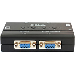 1000688484 Коммутатор/ DKVM-4K,DKVM-4K/B 4-port KVM Switch, VGA+PS/2 ports