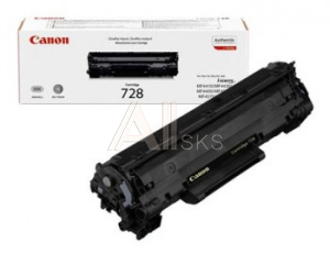 744442 Картридж лазерный Canon 728 3500B010 черный (2100стр.) для Canon MF4410/4430/4450/4550/4570/4580/4580dn/FAX-L150/170