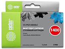 338935 Картридж струйный Cactus CS-PGI1400XLC PGI-1400 голуб.пигм. (12мл) для Canon MB2050/MB2350/MB2040/MB2340