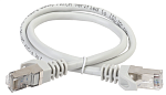 PC01-C5EF-1M ITK Коммутационный шнур (патч-корд), кат.5Е FTP, 1м, серый