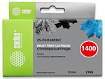338935 Картридж струйный Cactus CS-PGI1400XLC PGI-1400 синий (12мл) для Canon MB2050/MB2350/MB2040/MB2340
