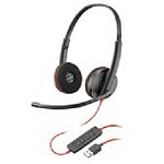 11018124 Plantronics 209745-104 Проводная гарнитура BlackWire C3220 USB-A, BLACK