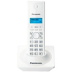 1218707 Panasonic KX-TG1711RUW (белый) {АОН, Caller ID,12 мелодий звонка,подсветка дисплея,поиск трубки}