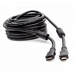 1879752 Cablexpert CCF2-HDMI4-15M, 15м, v1.4, 19M/19M, черный, позол.разъемы, экран, 2 ферр кольца, пакет