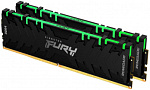 1914367 Память DDR4 2x16Gb 3600MHz Kingston KF436C16RB1AK2/32 Fury Renegade RGB RTL Gaming PC4-28800 CL16 DIMM 288-pin 1.35В quad rank с радиатором Ret