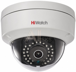 1120553 Видеокамера IP Hikvision HiWatch DS-I122 2.8-2.8мм цветная корп.:белый