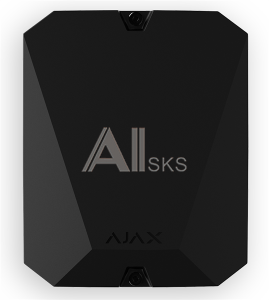 20354.62.BL1 AJAX MultiTransmitter Black (Модуль интеграции сторонних проводных устройств в Ajax, чёрный)