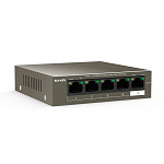 11045961 TENDA TEF1105P-4-38W Коммутатор настольный 5-Ports 10/100 Base-TX (4-Ports PoE(PoE бюджет 35W))