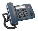 507711 Телефон проводной Panasonic KX-TS2352RUC синий