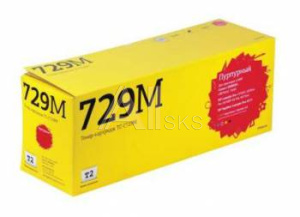 734033 Картридж лазерный T2 TC-C729M 729M пурпурный (1000стр.) для Canon i-Sensys 7010C HP LJ Pro CP1025