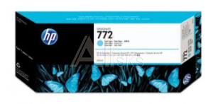 590635 Картридж струйный HP №772 CN632A светло-голубой (300мл) для HP DJ Z5200