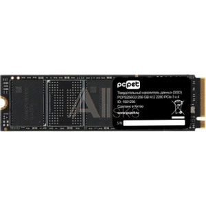 11010990 SSD PC PET 256GB PCPS256G3 M.2 2280 PCIe 3.0 x4 (1901295)