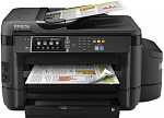 1067212 МФУ струйный Epson L1455 (C11CF49403) A3+ Duplex Net USB RJ-45 черный