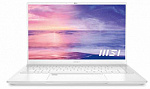 1467635 Ноутбук MSI Prestige 14 A11SCX-438RU Core i7 1185G7/16Gb/SSD1Tb/NVIDIA GeForce GTX 1650 4Gb/14"/IPS/FHD (1920x1080)/Windows 10/white/WiFi/BT/Cam