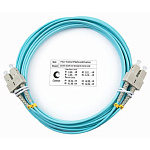 11013290 Cabeus FOP-50-SC-SC-5m Шнур оптический duplex SC-SC 50/125 mm OM3 5м LSZH
