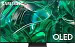 2001538 Телевизор OLED Samsung 55" QE55S95CAUXCE Series 9 черный титан 4K Ultra HD 120Hz DVB-T2 DVB-C DVB-S2 USB WiFi Smart TV