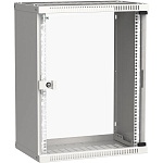 1000523917 Шкаф LINEA WE 15U 550x350мм дверь стекло серый