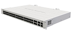 CRS354-48G-4S+2Q+RM MikroTik Cloud Router Switch 354-48G-4S+2Q+RM with 48 x Gigabit RJ45 LAN, 4 x 10G SFP+ cages, 2 x 40G QSFP+ cages, RouterOS L5, 1U rackmount enclosure