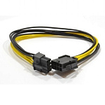 1497330 Cablexpert Удлинитель кабеля питания PCI-Express 6+2pin M/ PCI-Express 6+2pin F, 30см (CC-PSU-84)