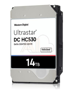 1375748 Жесткий диск WESTERN DIGITAL ULTRASTAR SATA 14TB 7200RPM 6GB/S 512MB DC HC530 WUH721414ALE6L4_0F31284 WD