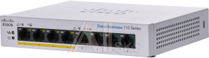 1000619945 Коммутатор CISCO CBS110 Unmanaged 8-port GE, Partial PoE, Desktop, Ext PS