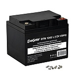 1758574 Exegate EX282977RUS Аккумуляторная батарея DTM 1240 L (12V 40Ah, под болт М5)