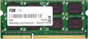 1000228742 Память оперативная/ Foxline SODIMM 2GB 1600 DDR3 CL11 (256*8)
