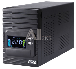 SPT-1500-II LCD ИБП POWERCOM Smart King Pro+ SPT-1500, Line-Interactive, LCD, 1500VA/1200W, Tower, 8*IEC320-C13, SNMP Slot, black (1152565)