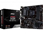 1257472 Материнская плата AMD B450 SAM4 MATX B450M PRO-VDH PLUS MSI
