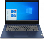 1413558 Ноутбук Lenovo IdeaPad 3 14ADA05 Athlon Silver 3050U 4Gb SSD256Gb AMD Radeon 14" TN FHD (1920x1080) Windows 10 blue WiFi BT Cam