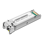 TP-Link SM321A-2, 1000Base-BX WDM Двунаправленный SFP-модуль, TX: 1550 нм, RX: 1310 нм, 1 симплексный разъём LC, расстояние передачи до 2 км по кабелю