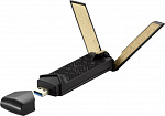 2000684 Сетевой адаптер Wi-Fi Asus USB-AX56 AX1800 USB 3.0 (ант.внеш.несъем.) 2ант.