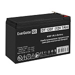 11064190 Exegate EX297515RUS Аккумуляторная батарея DT 1207 (12V 7Ah, клеммы F2)