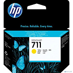 HP CZ132A Картридж №711, Yellow {Designjet T120/T520, Yellow (29ml)}