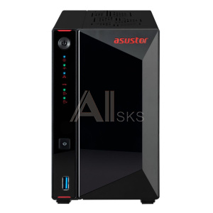 Платформа СХД ASUSTOR AS5402T 2 Bay (Max.14) 4xM.2 2x2.5GLAN 4GB (Max.16GB) DDR4 3xUSB HDMI Платформа СХД ASUSTOR AS5402T 2 Bay (Max.14) 4xM.2 2x2.5GLAN 4GB (Max.16GB) DDR4 3xUSB HDMI