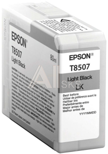 C13T850700 Картридж Epson T850 SC-P800 Light Black T850700 UltraChrome HD 80ml
