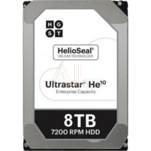 1085027 Жесткий диск WD Original SATA-III 8Tb 0F27457 HUH721008ALE604 Server Ultrastar DC HC510 (7200rpm) 256Mb 3.5"