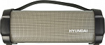 1174433 Колонка порт. Hyundai H-PAC400 черный 12W 1.0 BT/3.5Jack/USB 10м 1500mAh